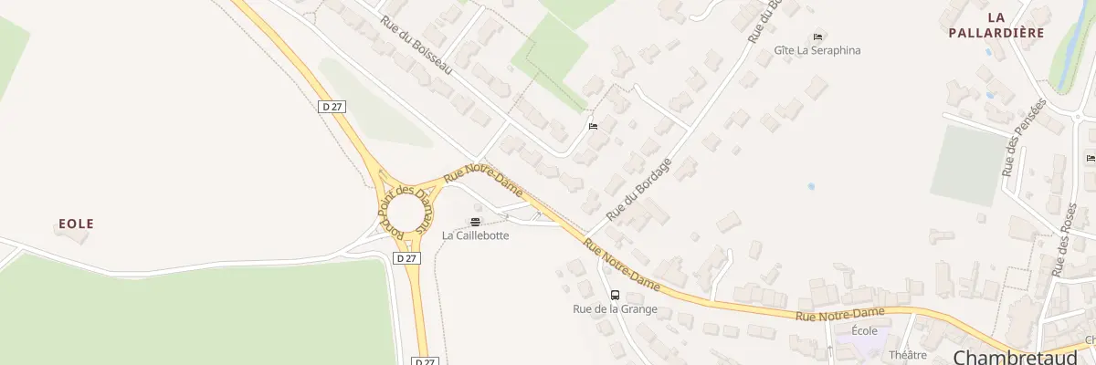 Plan du 6 Rue de la minée à Chanverrie