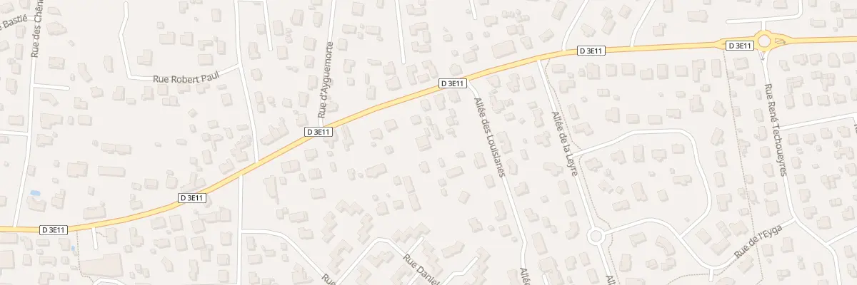 Plan du 36T Rue Georges Clémenceau à Biganos
