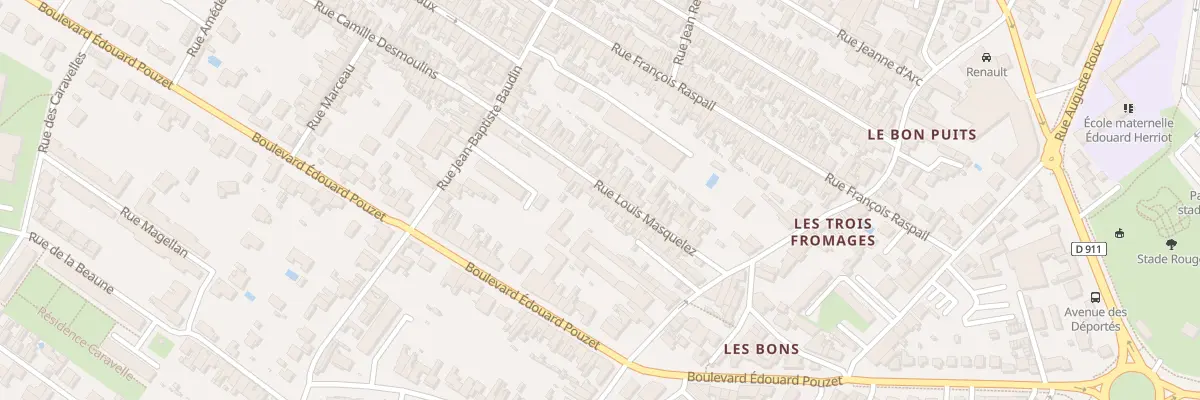 Plan du 18 Rue Masquelez à Rochefort