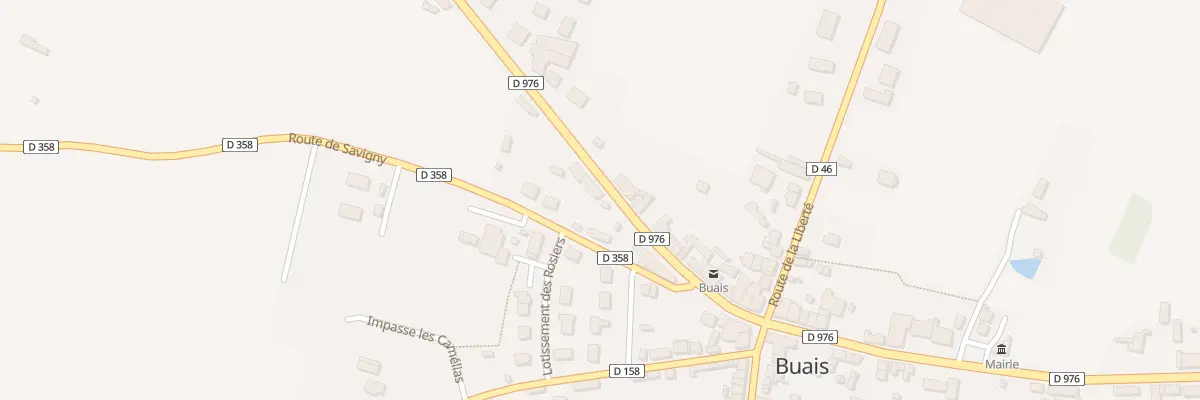 Plan du 19 Rte de Saint Hilaire Buais à Buais-Les-Monts