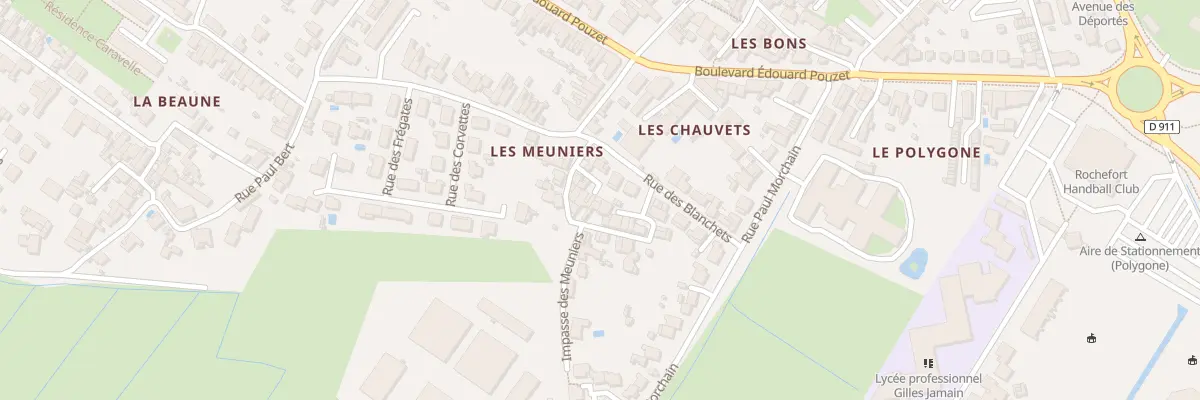 Plan du 40 Rue des Meuniers à Rochefort