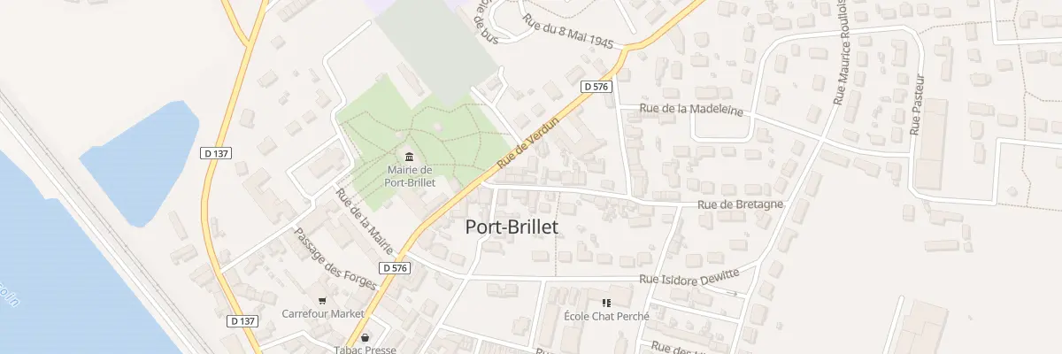 Plan du 5102 Rue de Bretagne à Port-Brillet
