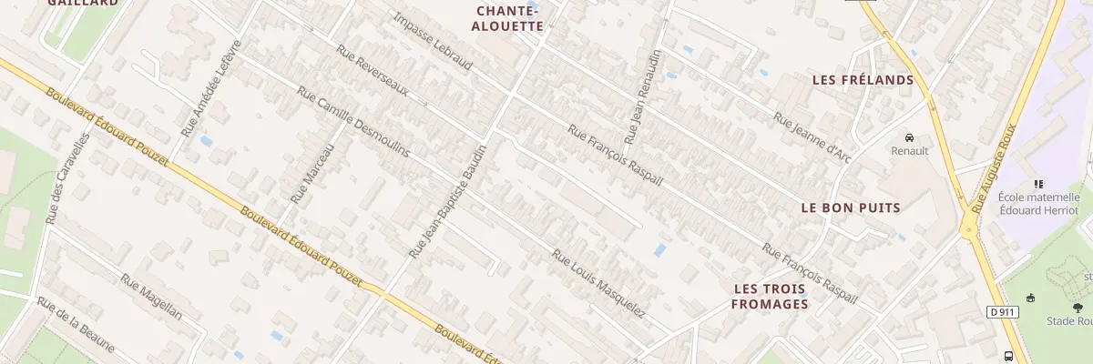 Plan du 3 Imp Germain Etourneau à Rochefort