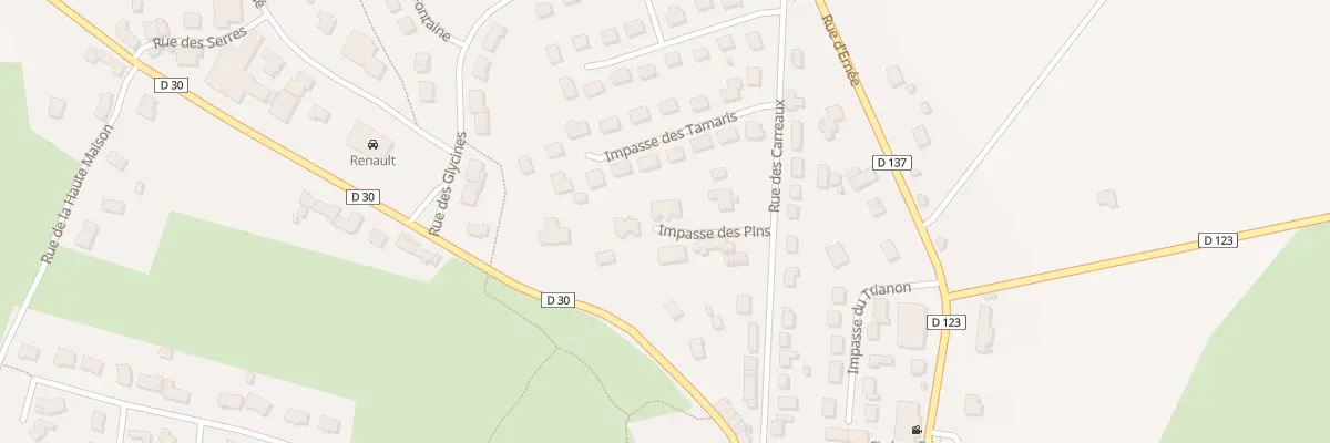 Plan du 24 Rue des Carreaux au Bourgneuf-la-Forêt