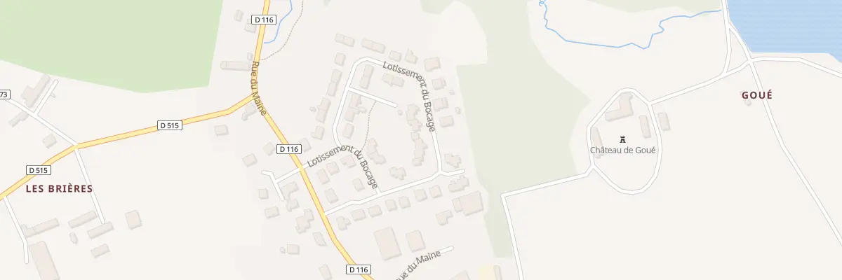 Plan du 19 Lot du Bocage à Fougerolles-du-Plessis