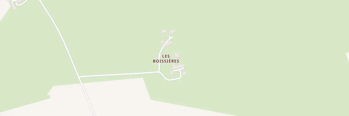 Plan du 1 Les Boissières à Juvigné
