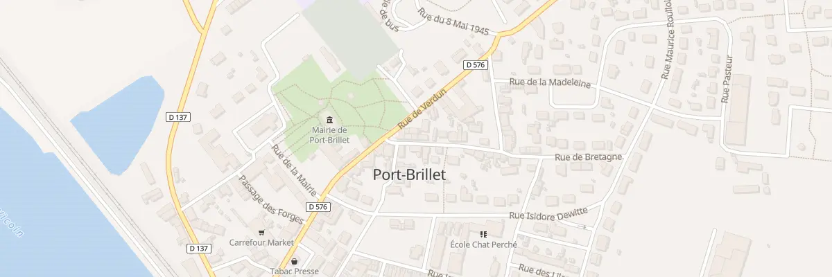 Plan du 3 Rue de Bretagne à Port-Brillet