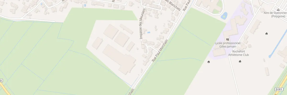 Plan du 4 Imp des Chaumes à Rochefort