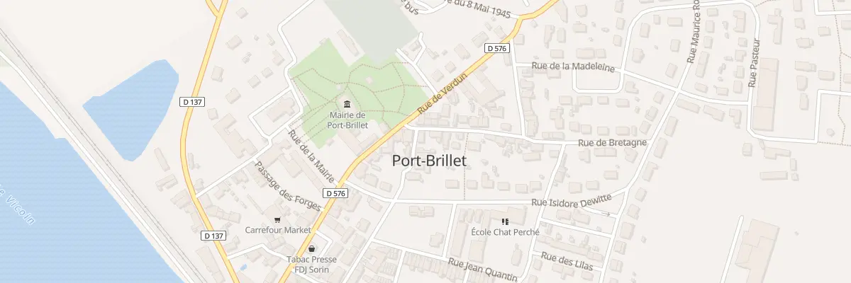 Plan du 14 Rue de l’Ancienne Poste à Port-Brillet