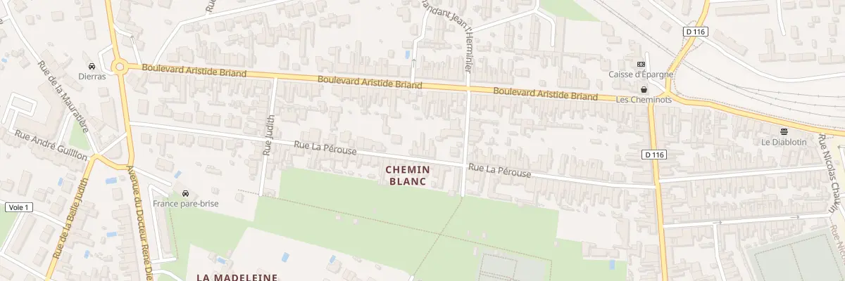 Plan du 43 Rue Laperouse à Rochefort