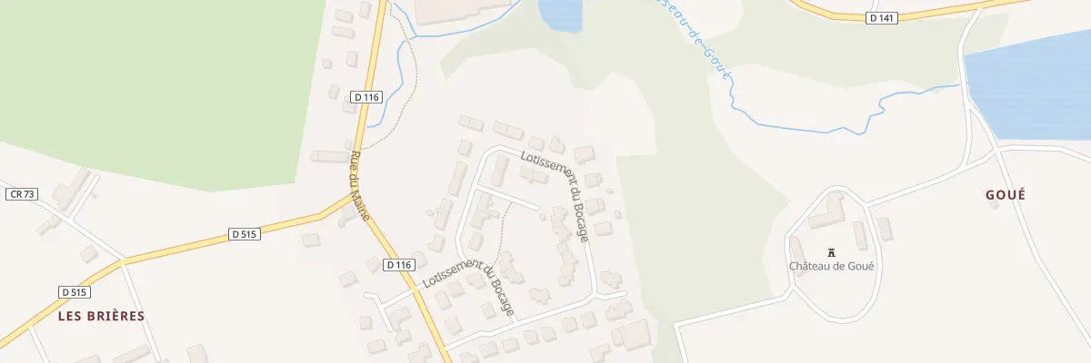 Plan du 31 Lot du Bocage à Fougerolles-du-Plessis