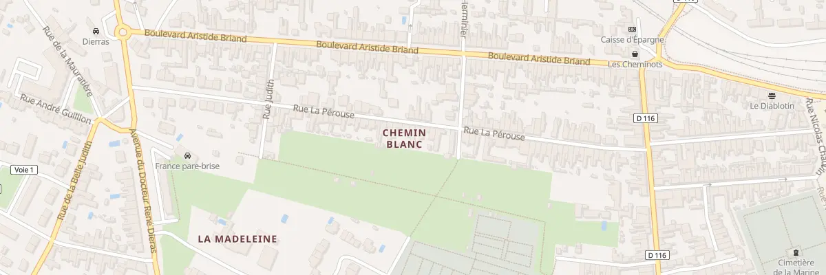 Plan du 46 Rue Laperouse à Rochefort