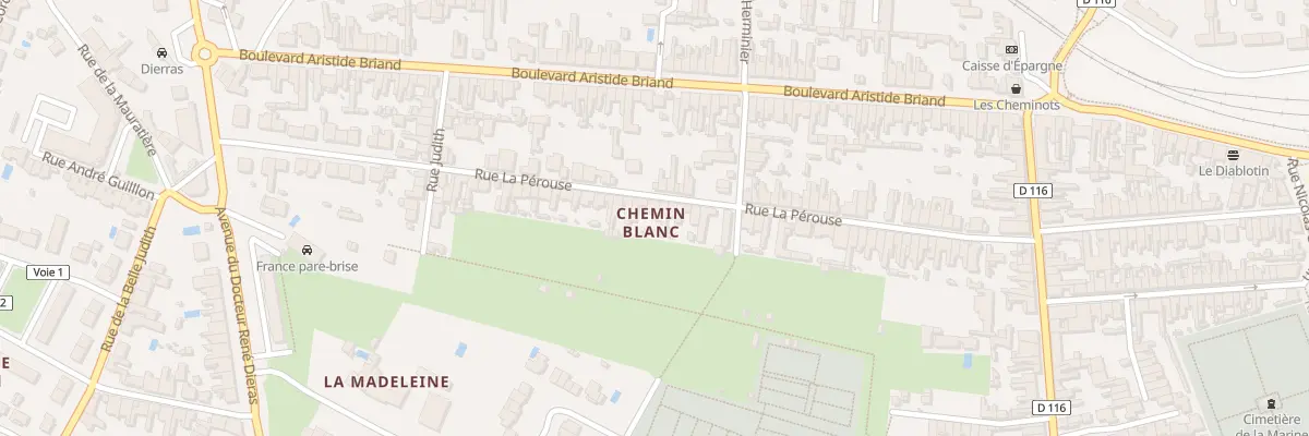 Plan du 48 Rue Laperouse à Rochefort