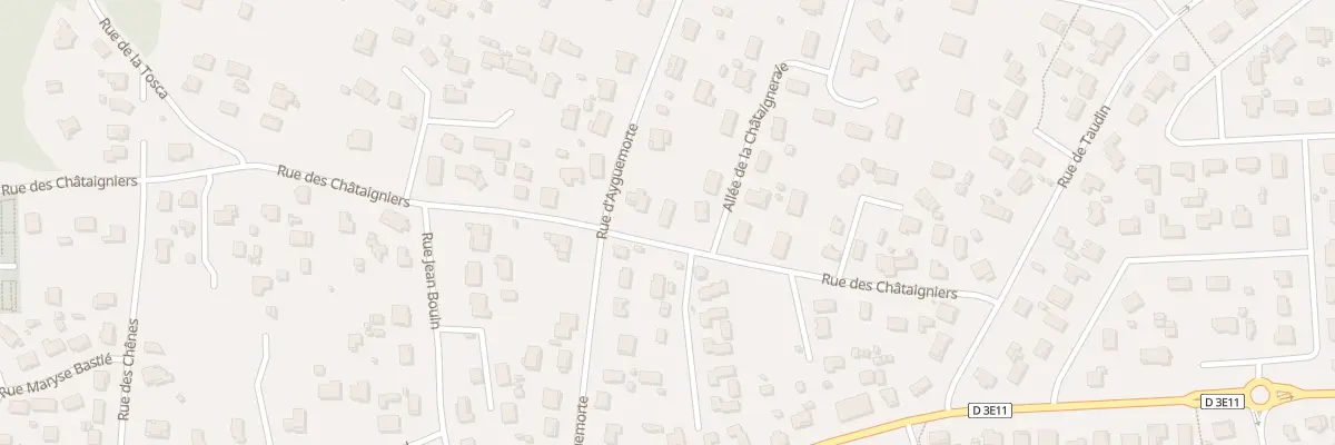 Plan du 51 Rue des Châtaigniers à Biganos