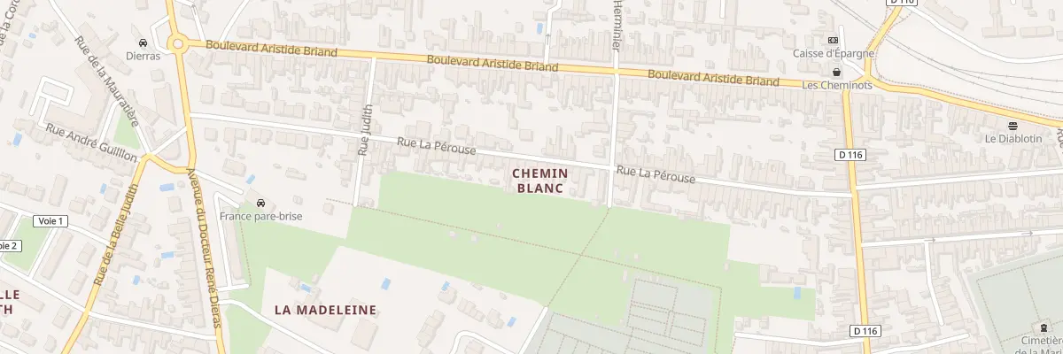 Plan du 50 Rue Laperouse à Rochefort