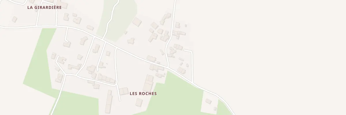 Plan du 6 Les Roches au Boupère