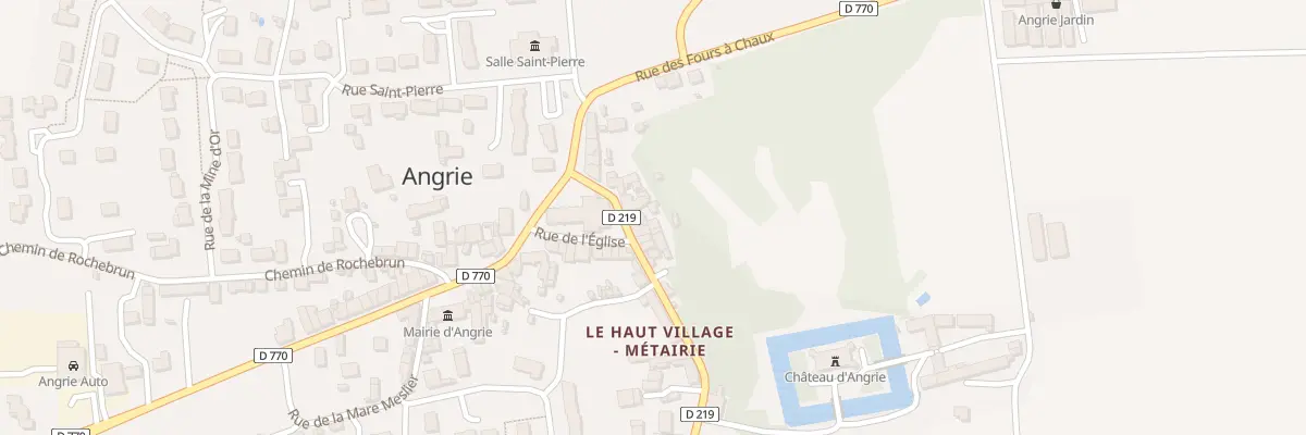Plan du 19 Rue du vieux bourg à Angrie