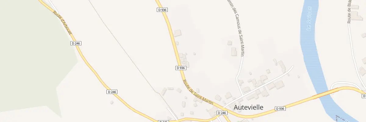 Plan du 5030 Village à Autevielle-Saint-Martin-Bideren