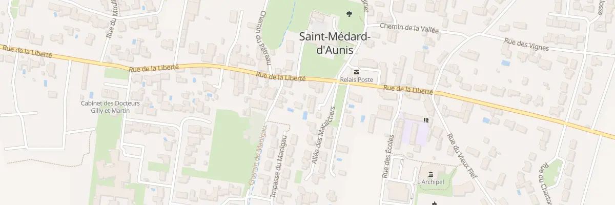 Plan du 14 Rue de la Liberté à Saint-Médard-d’Aunis