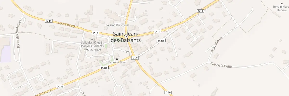 Plan du 5 Rue du Pin à Saint-Jean-d’Elle