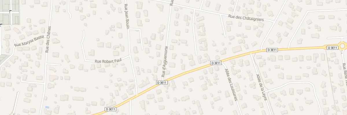 Plan du 35 Rue Georges Clémenceau à Biganos