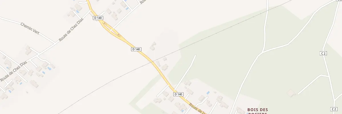 Plan du 71 Rte de la Gare à Médis