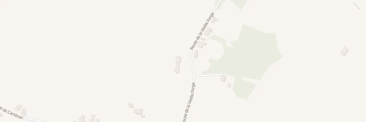 Plan du 255 Rue de la Vieille Forge à Saugnac-et-Cambran