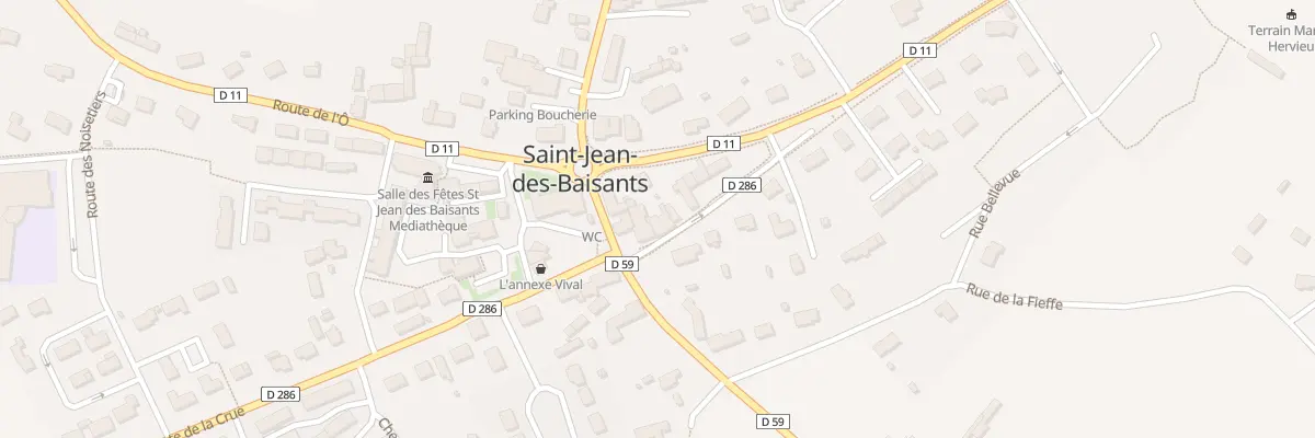 Plan du 3 Rue du Pin à Saint-Jean-d’Elle