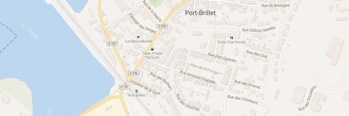 Plan du 6 Rue de l’Ancienne Poste à Port-Brillet