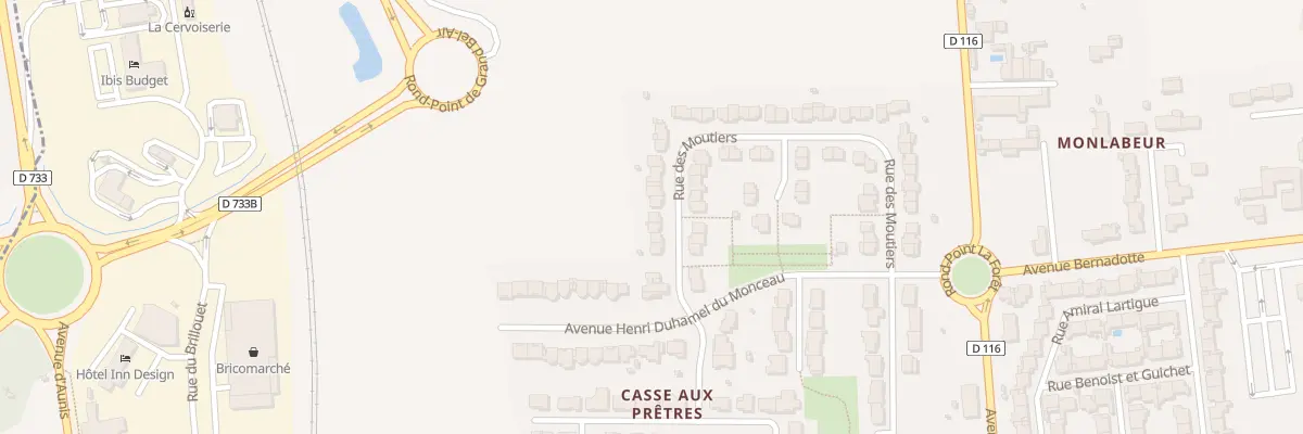 Plan du 70 Rue des Moutiers à Rochefort