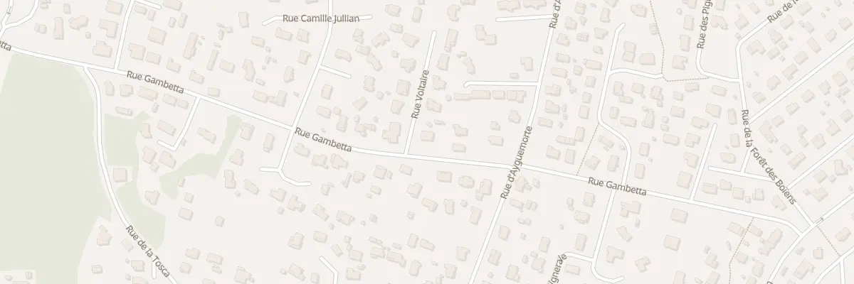 Plan du 51 Rue Gambetta à Biganos