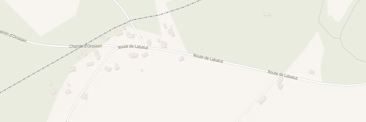 Plan du 1521 Rte de Labatut à Misson