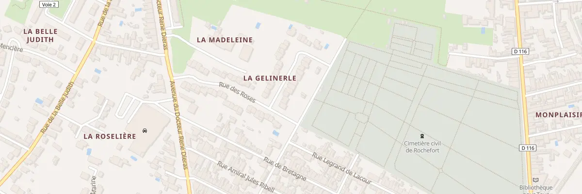 Plan du 5 Rue des Hortensias à Rochefort