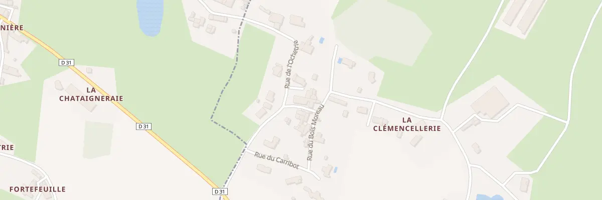 Plan du 17 Rue du bois moreau à La Jaudonnière