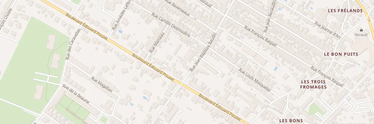 Plan du 73B Rue Baudin à Rochefort
