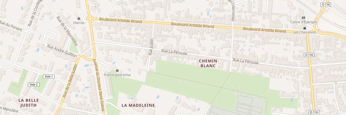 Plan du 86 Rue Laperouse à Rochefort