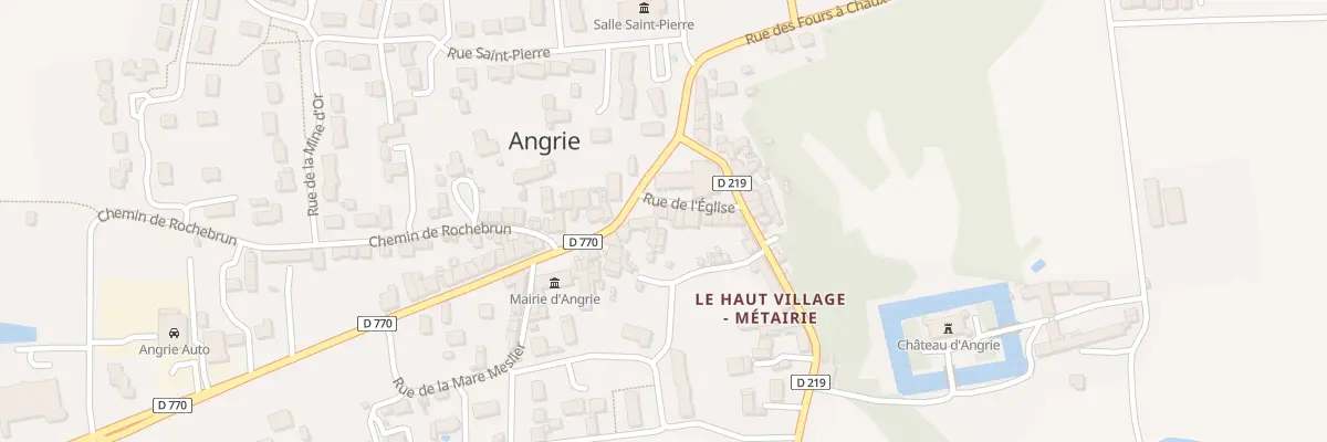 Plan du 2 Rue de l’eglise à Angrie