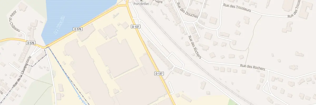 Plan du 9 Rue de la Petite Vitesse à Port-Brillet