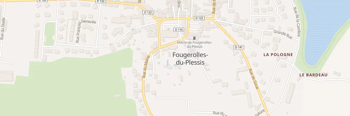 Plan du 10 Sq Marin-Marie à Fougerolles-du-Plessis