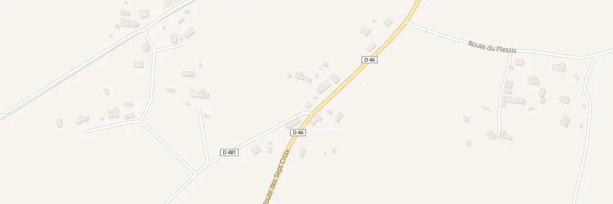 Plan du 16 Rte des Sept Croix - Romagny à Romagny Fontenay
