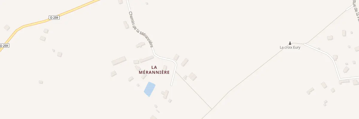 Plan du 3 Chem de la Meranniere Precorbin à Saint-Jean-d’Elle