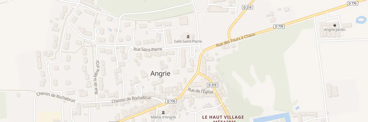 Plan du 5 Rue des douves à Angrie