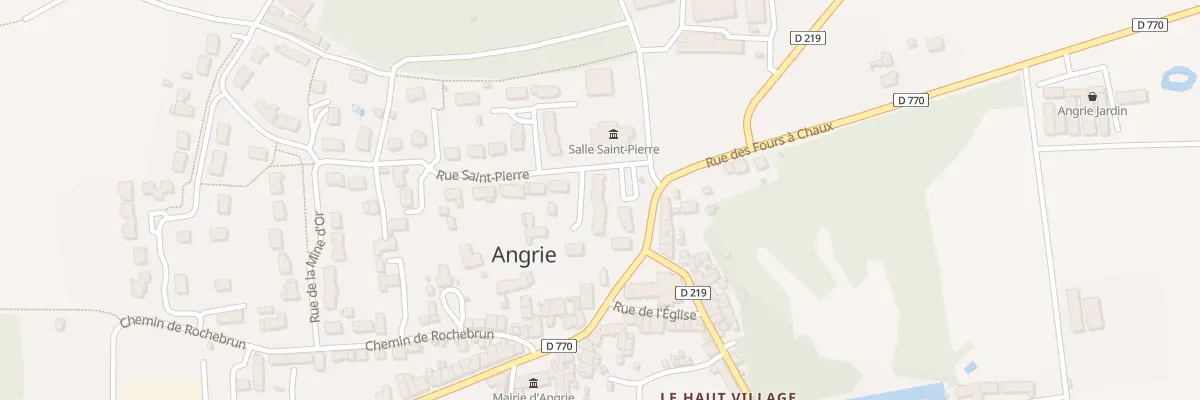 Plan du 1 Rue des douves à Angrie