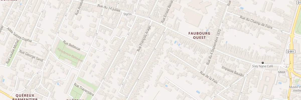 Plan du 19 Rue Lefevre à Rochefort