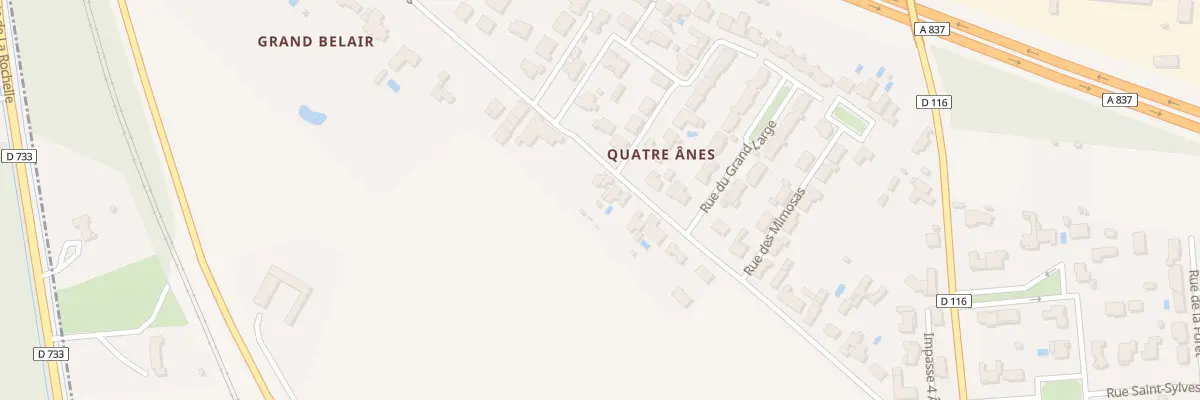 Plan du 49 Rue de Quatre Anes à Rochefort
