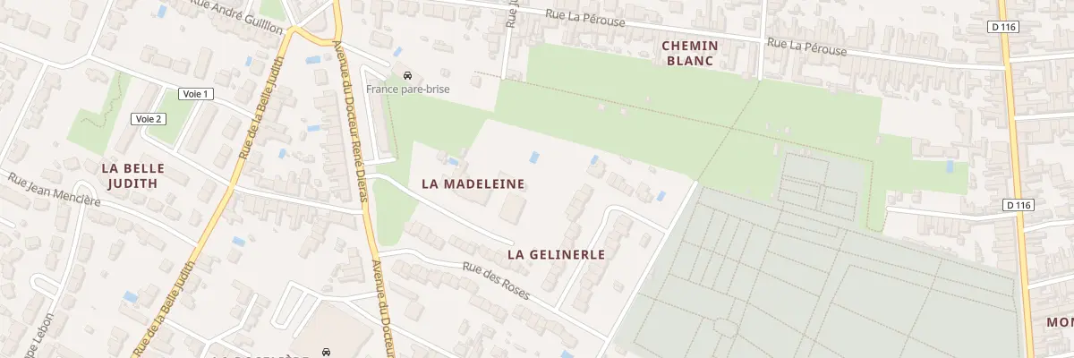 Plan du 53 Av du Docteur Dieras à Rochefort