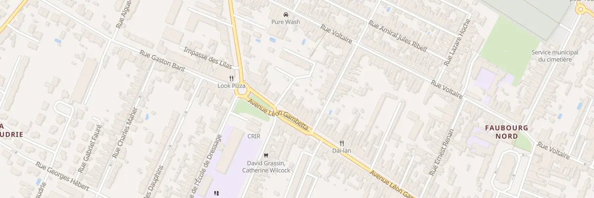 Plan du 127 Av Gambetta à Rochefort