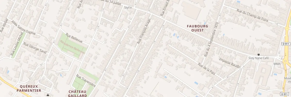 Plan du 27 Rue Lefevre à Rochefort