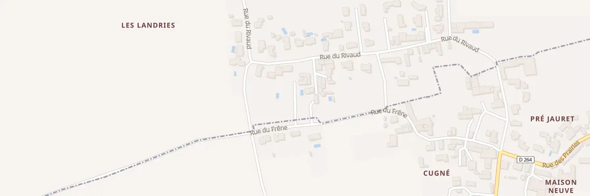 Plan du 11 Rue du Rivaud à Saint-Médard-d’Aunis