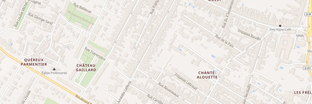 Plan du 54 Rue Lefevre à Rochefort